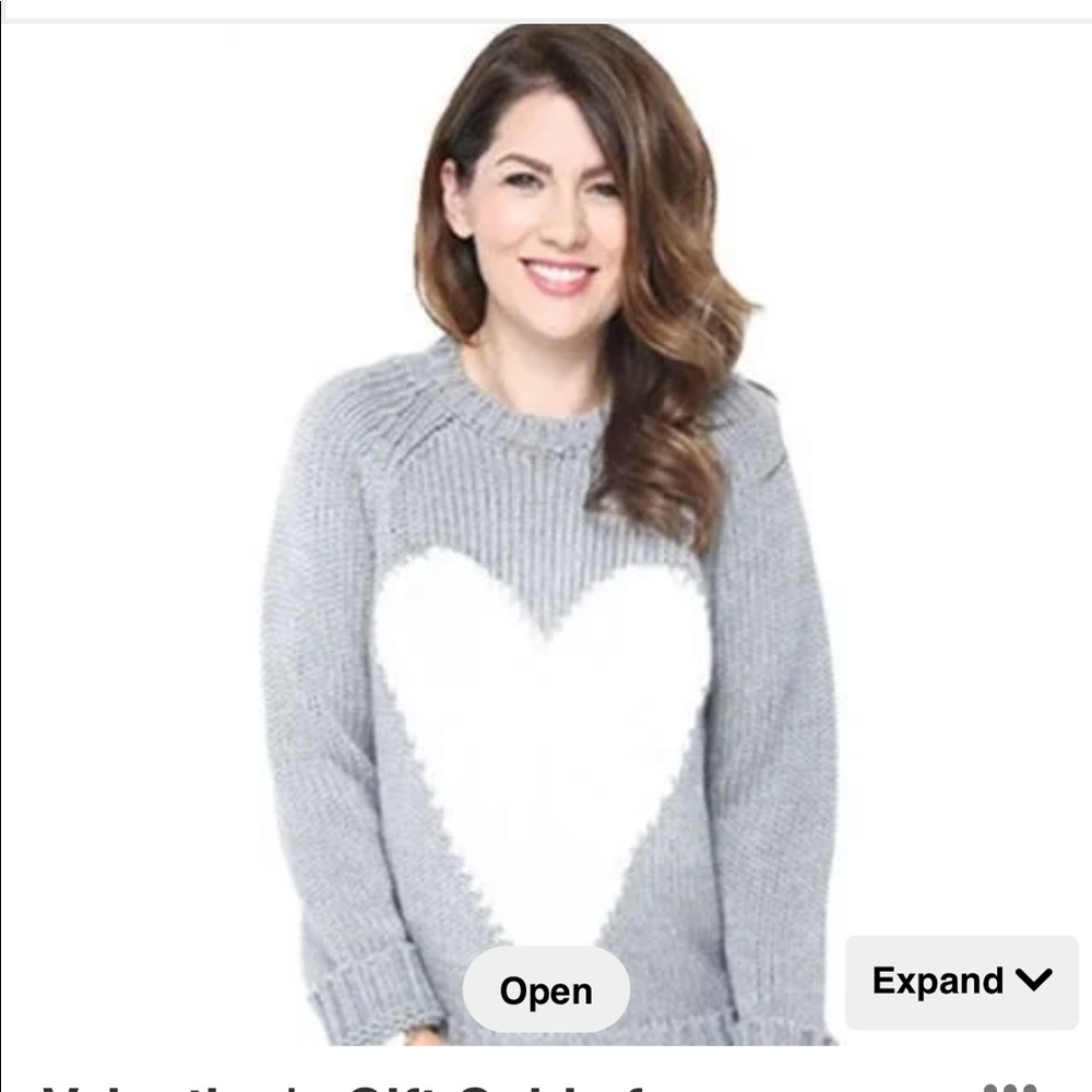 Jillian Harris privilege heart sweater